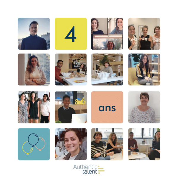 Les 4 ans d'Authentic Talent ! - Collage